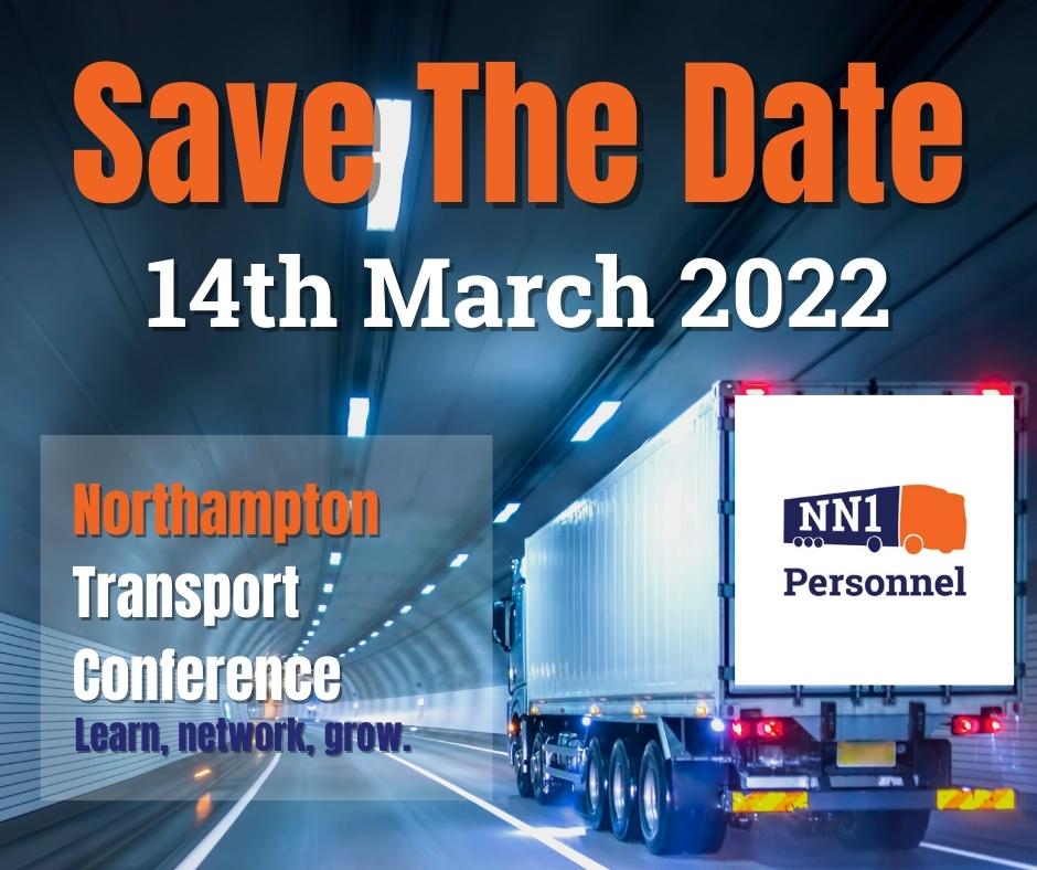save the date for Northampton transport Conference'22

